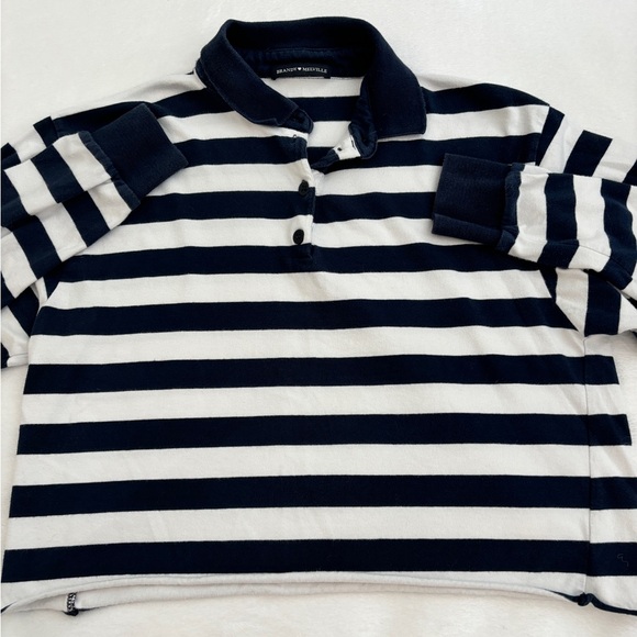 Brandy Melville Tops - Brandy Melville Striped Long-Sleeve